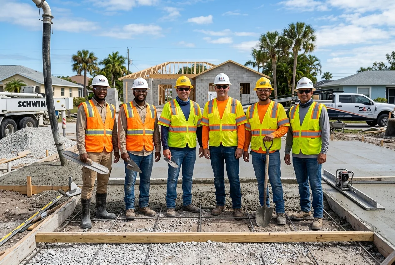 Poinciana Concrete Pros professional team