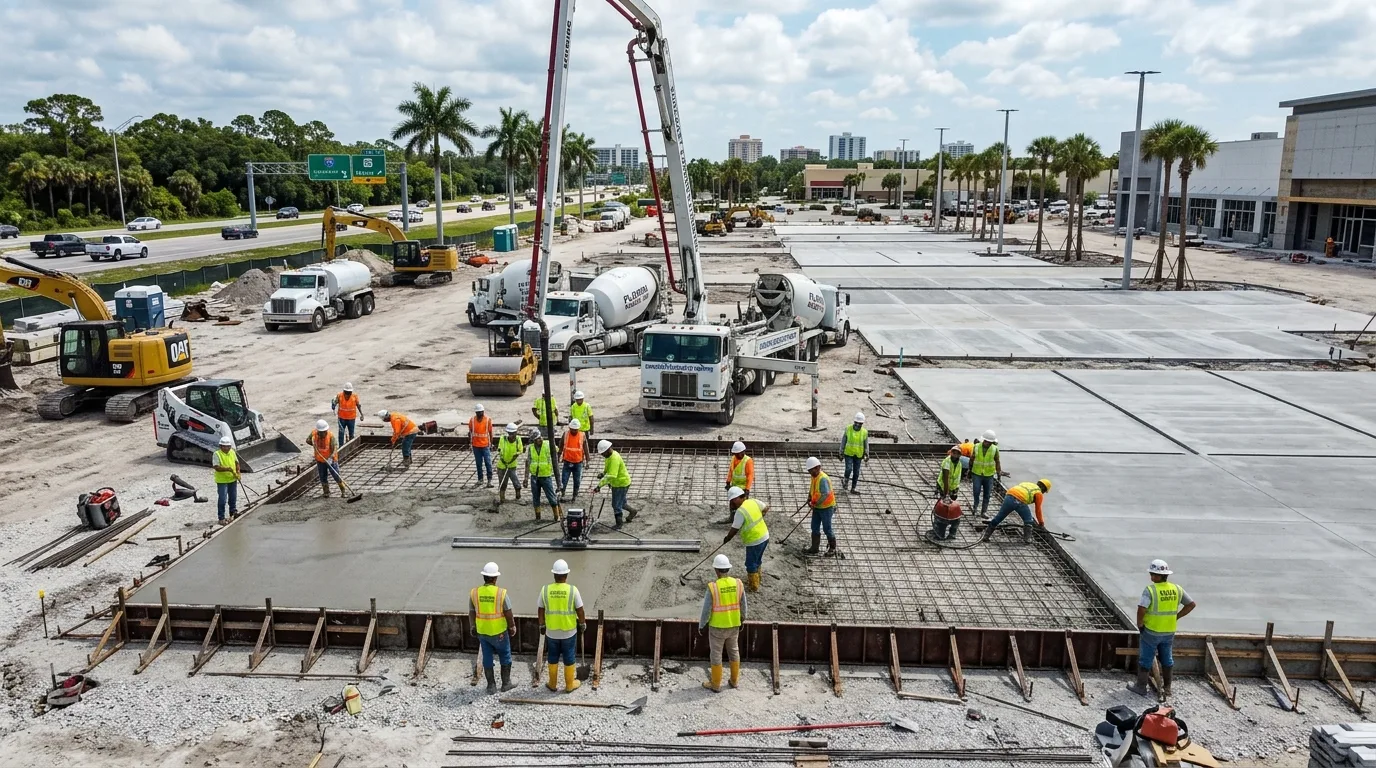 Commercial Concrete Options for Poinciana Businesses