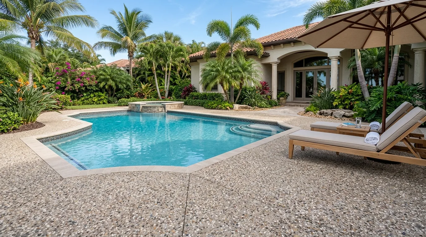 Pool Deck Concrete: What Poinciana Homeowners Need to Know
