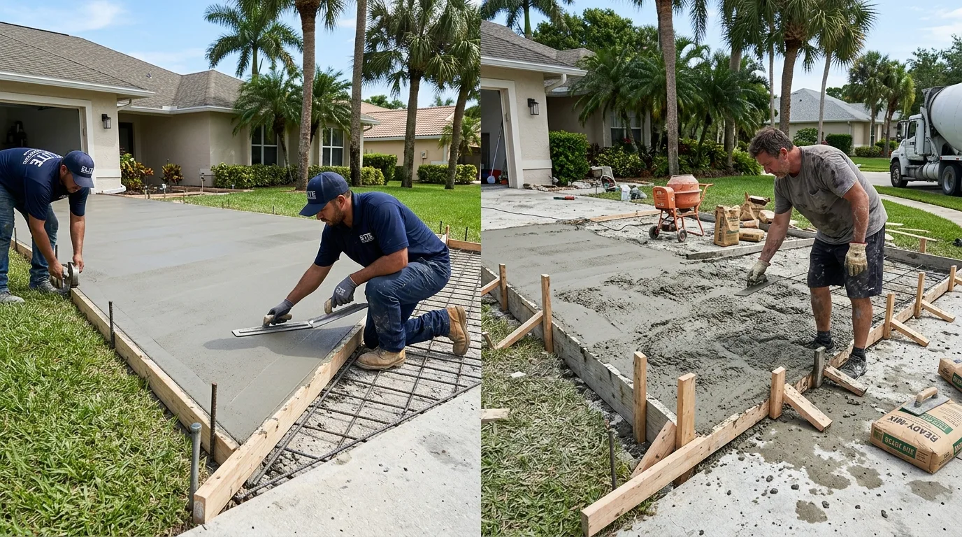 Preparing Your Poinciana Home for a Concrete Project