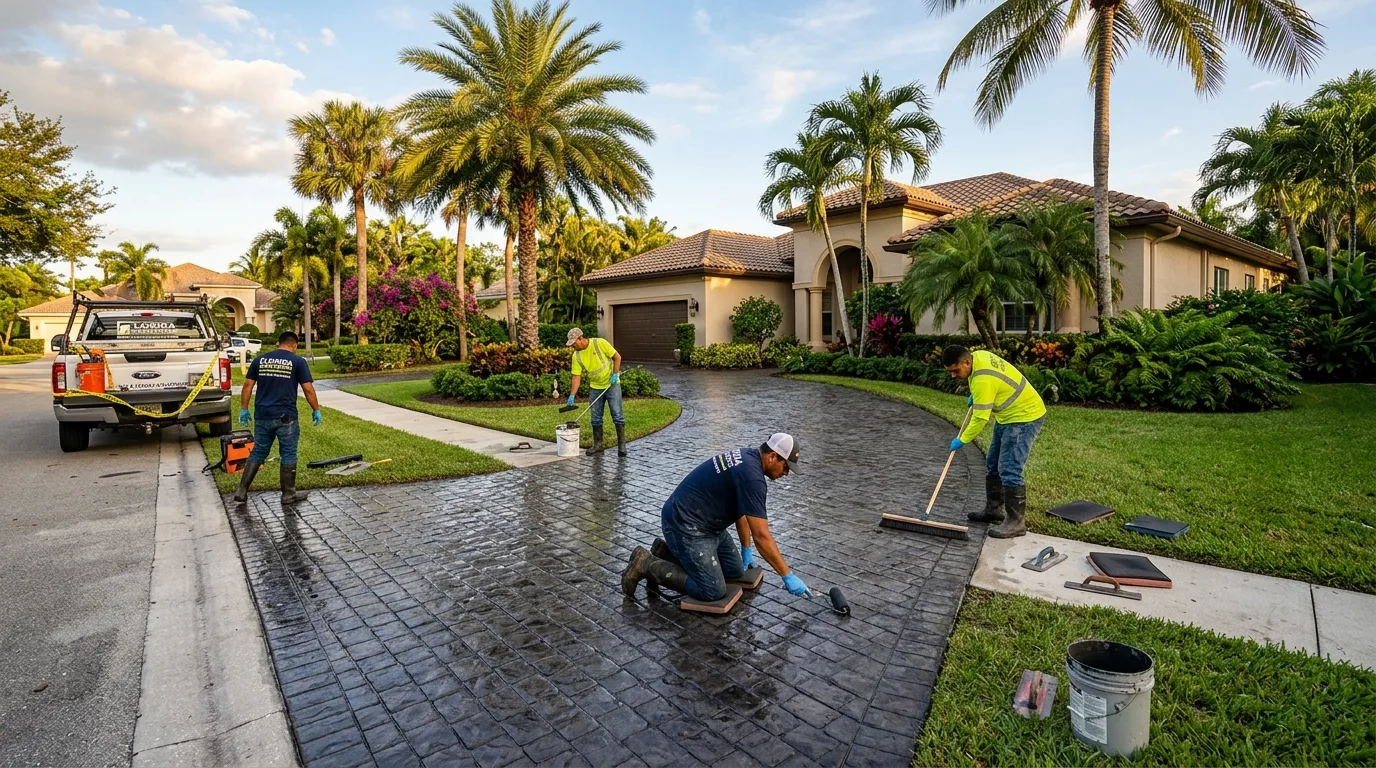 Concrete Poinciana FL services by Poinciana Concrete Pros